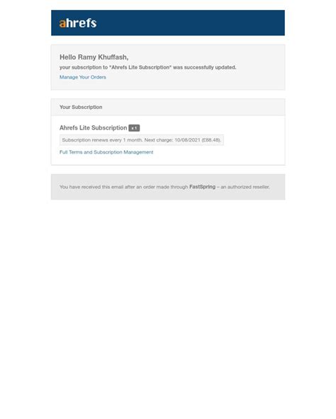 ahrefs kupony|Your Subscription .